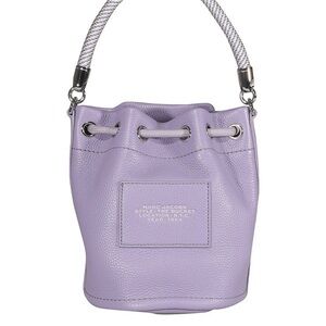 Marc Jacobs vip The Bucket Leather BucketCrossbody Bag Purple new with all tags.